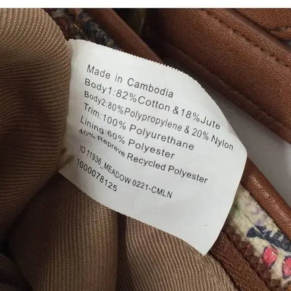 Sakroots Meadow Straw Boho Tote Bag for Women - Picture 10 of 10